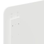 Casa si Gradina - Mobilier - Paturi si accesorii - Paturi - Cadru de pat cu headboard Alb 75 x 190 cm Lemn de pin masiv - Infinity.ro