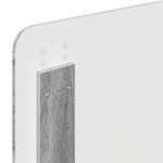 Casa si Gradina - Mobilier - Paturi si accesorii - Paturi - Cadru de pat cu headboard Gri Sonoma 100 x 200 cm Lemn compozit - Infinity.ro