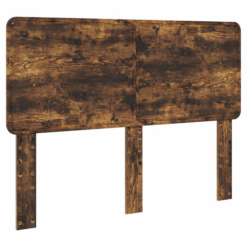Casa si Gradina - Mobilier - Paturi si accesorii - Paturi - Cadru de pat Stejar fumuriu 140 x 200 cm Lemn compozit - Infinity.ro
