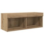 Casa si Gradina - Mobilier - Comode si corpuri - Comode - Unitati pentru Pereti de TV Pe perete 4 pcs Stejar Artizanal - Infinity.ro