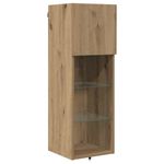 Casa si Gradina - Mobilier - Comode si corpuri - Comode - Unitati pentru Pereti de TV Pe perete 4 pcs Stejar Artizanal - Infinity.ro