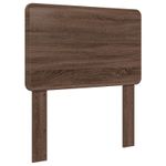Casa si Gradina - Mobilier - Paturi si accesorii - Paturi - Cadru de pat Stejar inchis 75 x 190 cm Lemn de pin masiv - Infinity.ro