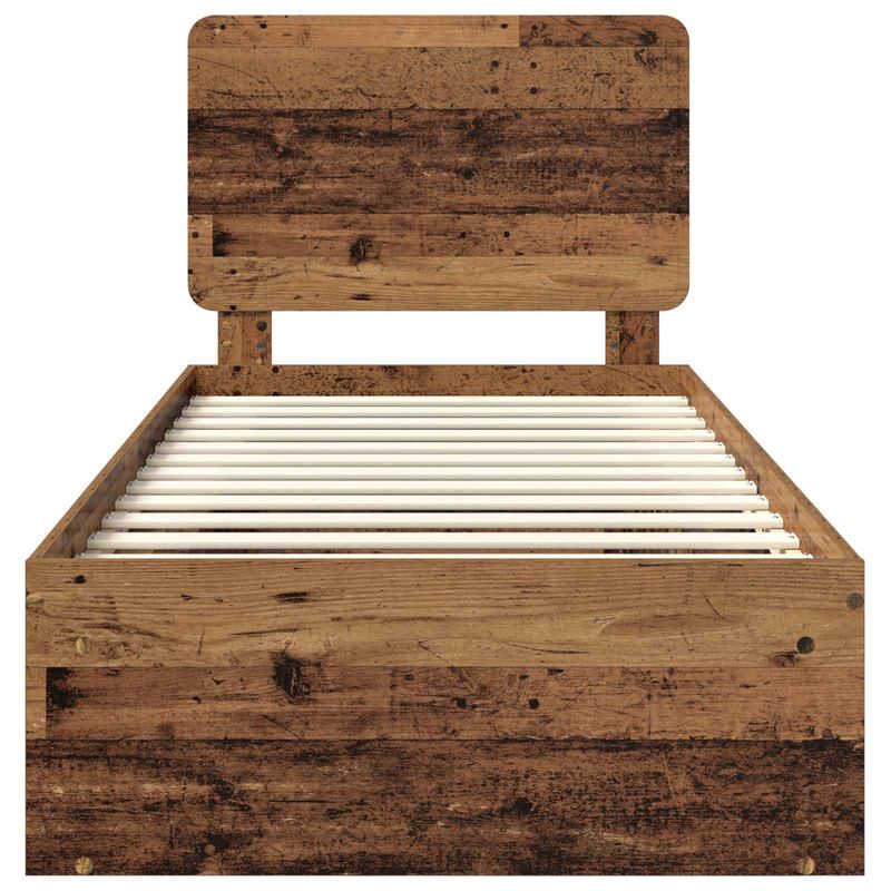 Casa si Gradina - Mobilier - Paturi si accesorii - Paturi - Cadru de pat Lemn vechi 100 x 200 cm Lemn de pin masiv - Infinity.ro