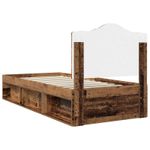 Casa si Gradina - Mobilier - Paturi si accesorii - Paturi - Cadru de pat Lemn vechi 90 x 200 cm Lemn de pin masiv - Infinity.ro