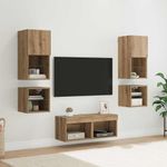 Casa si Gradina - Mobilier - Comode si corpuri - Comode - Unitati pentru Pereti de TV 8 pcs Stejar Artizanal - Infinity.ro
