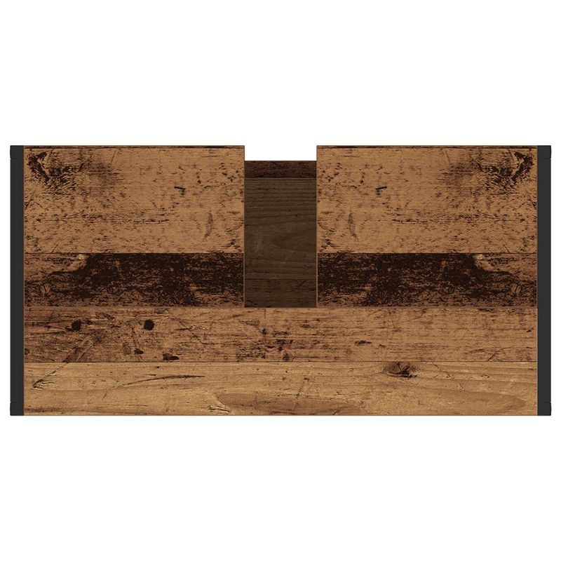 Casa si Gradina - Mobilier - Mobilier baie - Corpuri baie - Set de mobilier pentru baie cu sertar Lemn vechi Lemn compozit - Infinity.ro