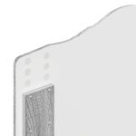 Casa si Gradina - Mobilier - Paturi si accesorii - Paturi - Cadru de pat cu headboard Gri Sonoma 90 x 190 cm Lemn compozit - Infinity.ro