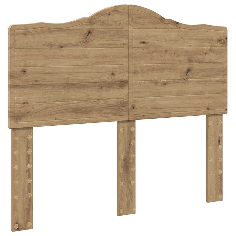 Casa si Gradina - Mobilier - Paturi si accesorii - Paturi - Cadru de pat Stejar artizanal 135 x 190 cm Lemn de pin masiv - Infinity.ro