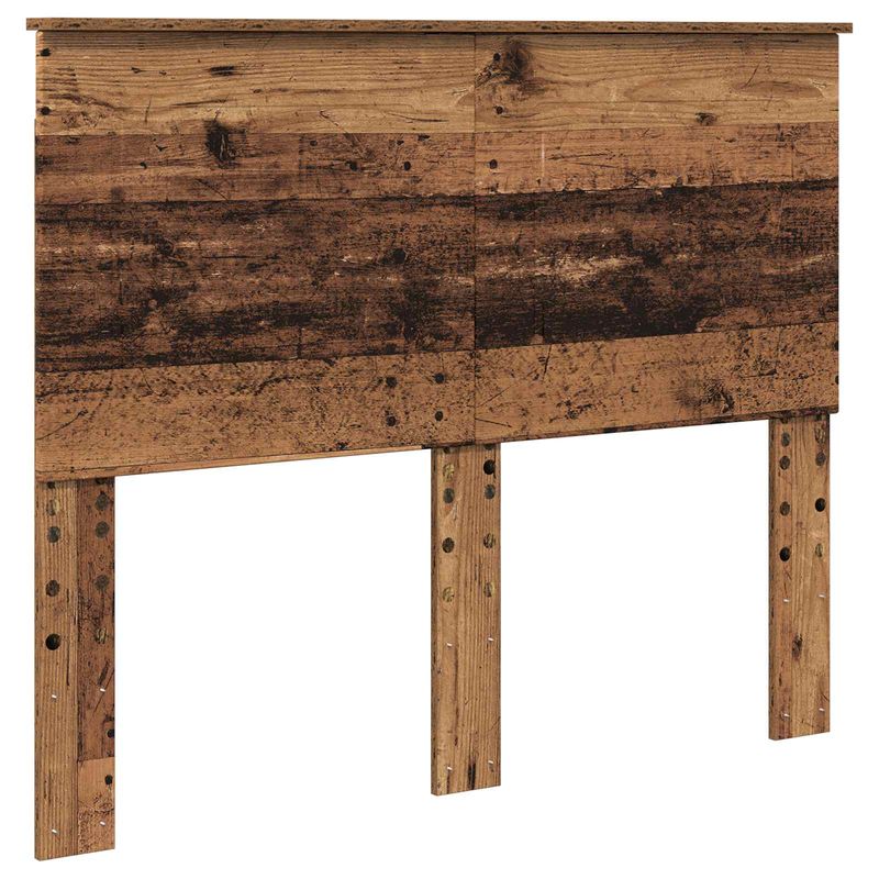 Casa si Gradina - Mobilier - Paturi si accesorii - Paturi - Cadru de pat cu headboard Lemn vechi 120 x 190 cm Lemn compozit - Infinity.ro