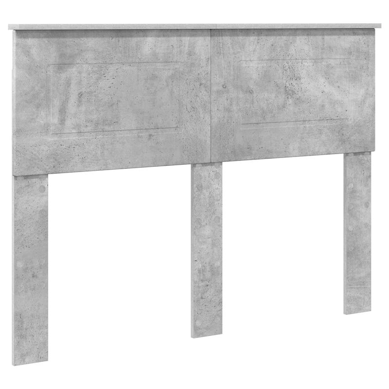 Casa si Gradina - Mobilier - Paturi si accesorii - Paturi - Cadru de pat Gri Concret 135 x 190 cm Lemn compozit - Infinity.ro