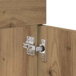 Casa si Gradina - Mobilier - Mobilier baie - Comode baie - Dulap de Baie Stejar Artizanal 100 x 38,5 x 46 cm Lemn compozit - Infinity.ro