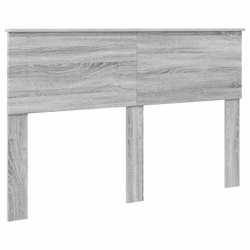 Casa si Gradina - Mobilier - Paturi si accesorii - Paturi - Cadru de pat cu headboard Gri Sonoma 140 x 200 cm Lemn compozit - Infinity.ro