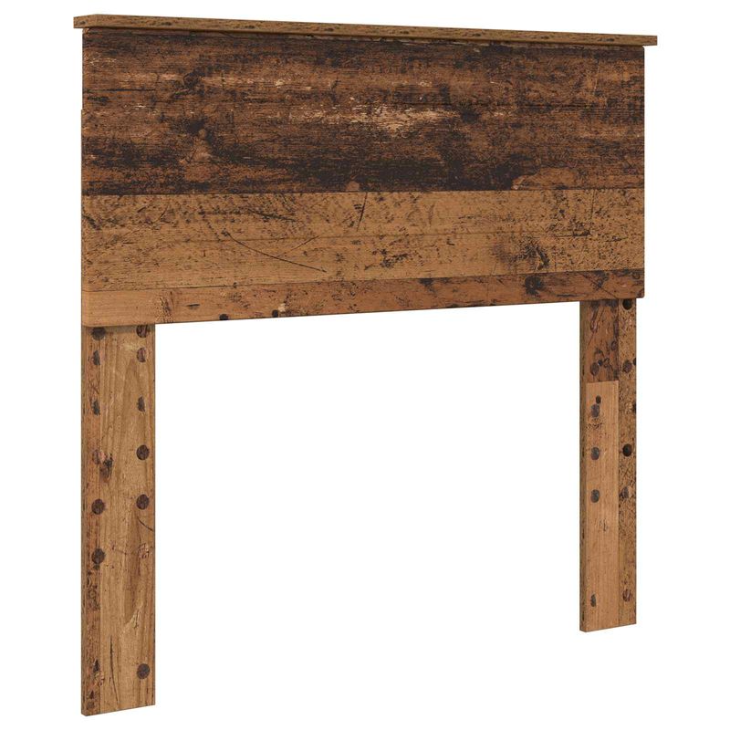 Casa si Gradina - Mobilier - Paturi si accesorii - Paturi - Cadru de pat cu headboard Lemn vechi 100 x 200 cm Lemn compozit - Infinity.ro