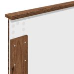 Casa si Gradina - Mobilier - Paturi si accesorii - Paturi - Cadru de pat cu headboard Lemn vechi 100 x 200 cm Lemn compozit - Infinity.ro