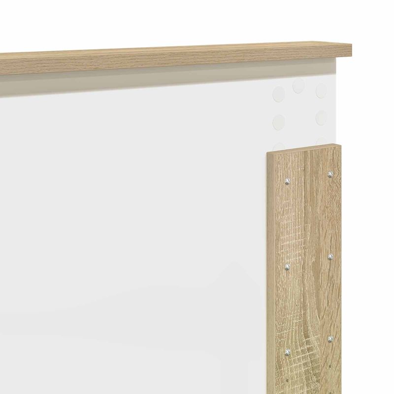 Casa si Gradina - Mobilier - Paturi si accesorii - Paturi - Pat cu storage Stejar Sonoma 180 x 200 cm Lemn compozit - Infinity.ro