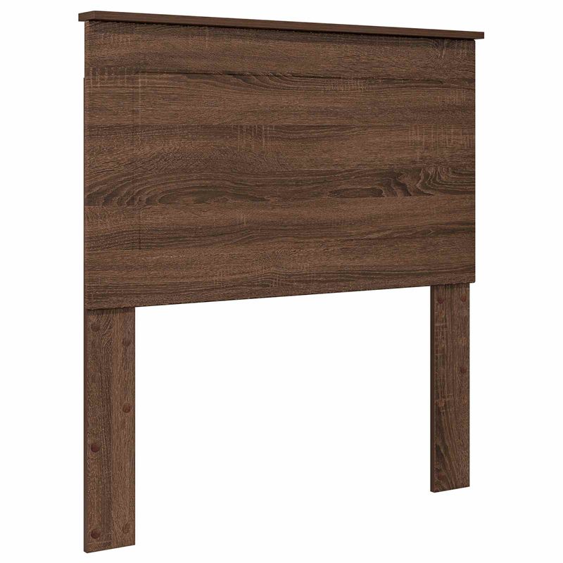 Casa si Gradina - Mobilier - Paturi si accesorii - Paturi - Cadru de pat Stejar inchis 90 x 200 cm Lemn de pin masiv - Infinity.ro