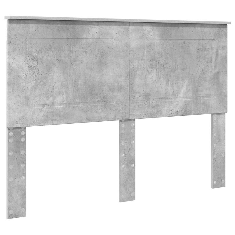 Casa si Gradina - Mobilier - Paturi si accesorii - Paturi - Cadru de pat Gri Concret 150 x 200 cm Lemn de pin masiv - Infinity.ro