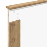 Casa si Gradina - Mobilier - Paturi si accesorii - Paturi - Cadru de pat Stejar artizanal 75 x 190 cm Lemn de pin masiv - Infinity.ro