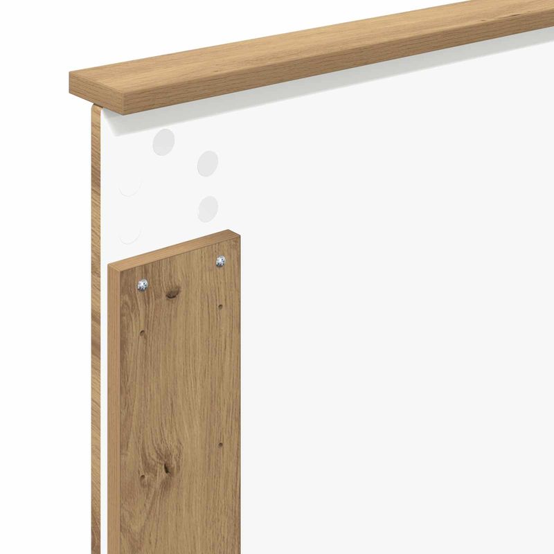 Casa si Gradina - Mobilier - Paturi si accesorii - Paturi - Cadru de pat Stejar artizanal 75 x 190 cm Lemn de pin masiv - Infinity.ro