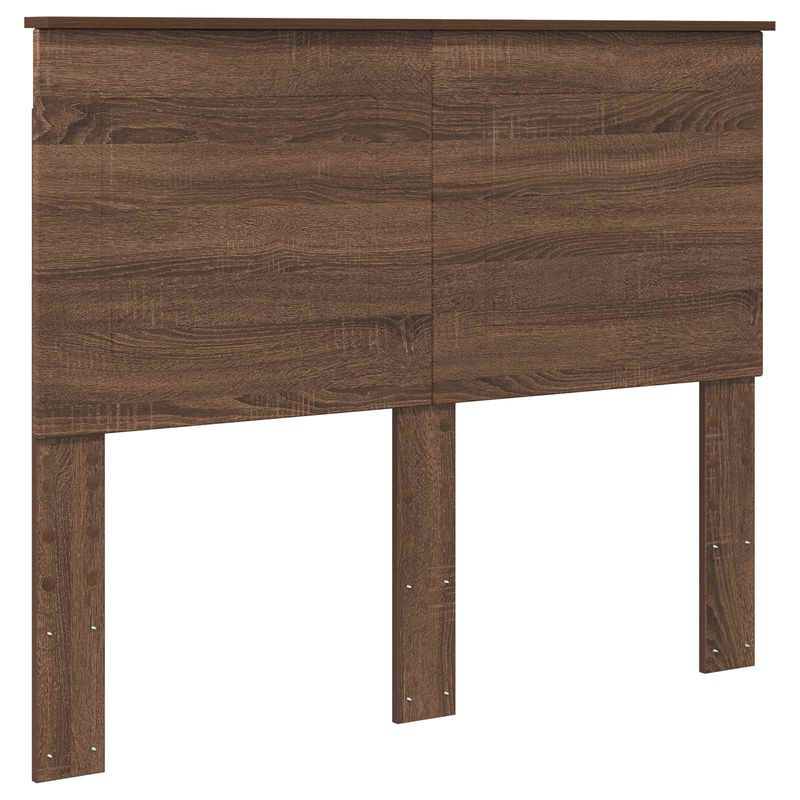 Casa si Gradina - Mobilier - Paturi si accesorii - Paturi - Cadru de pat Stejar inchis 120 x 200 cm Lemn de pin masiv - Infinity.ro
