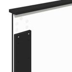 Casa si Gradina - Mobilier - Paturi si accesorii - Paturi - Cadru de pat cu headboard Negru 90 x 200 cm Lemn de pin masiv - Infinity.ro