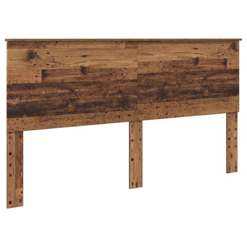 Casa si Gradina - Mobilier - Paturi si accesorii - Paturi - Cadru de pat cu headboard Lemn vechi 180 x 200 cm Lemn compozit - Infinity.ro