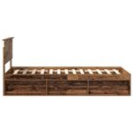 Casa si Gradina - Mobilier - Paturi si accesorii - Paturi - Cadru de pat Lemn vechi 90 x 190 cm Lemn de pin masiv - Infinity.ro