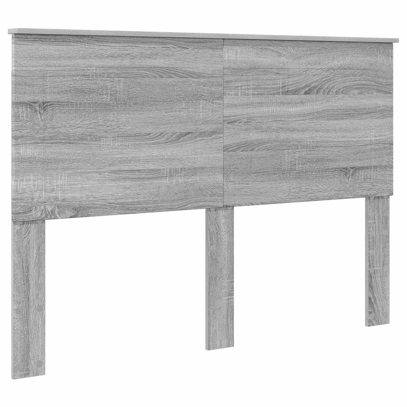 Casa si Gradina - Mobilier - Paturi si accesorii - Paturi - Cadru de pat cu headboard Gri Sonoma 160 x 200 cm Lemn compozit - Infinity.ro