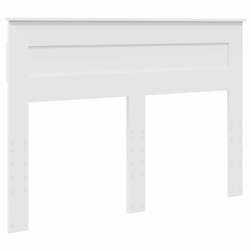Casa si Gradina - Mobilier - Paturi si accesorii - Paturi - Cadru de pat cu headboard Alb 160 x 200 cm Lemn de pin masiv - Infinity.ro