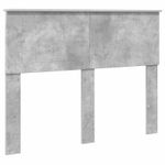 Casa si Gradina - Mobilier - Paturi si accesorii - Paturi - Cadru de pat cu sertar Gri din beton 120 x 200 cm Lemn compozit - Infinity.ro