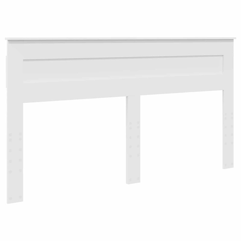 Casa si Gradina - Mobilier - Paturi si accesorii - Paturi - Pat cu storage cu headboard Alb 180 x 200 cm Lemn compozit - Infinity.ro
