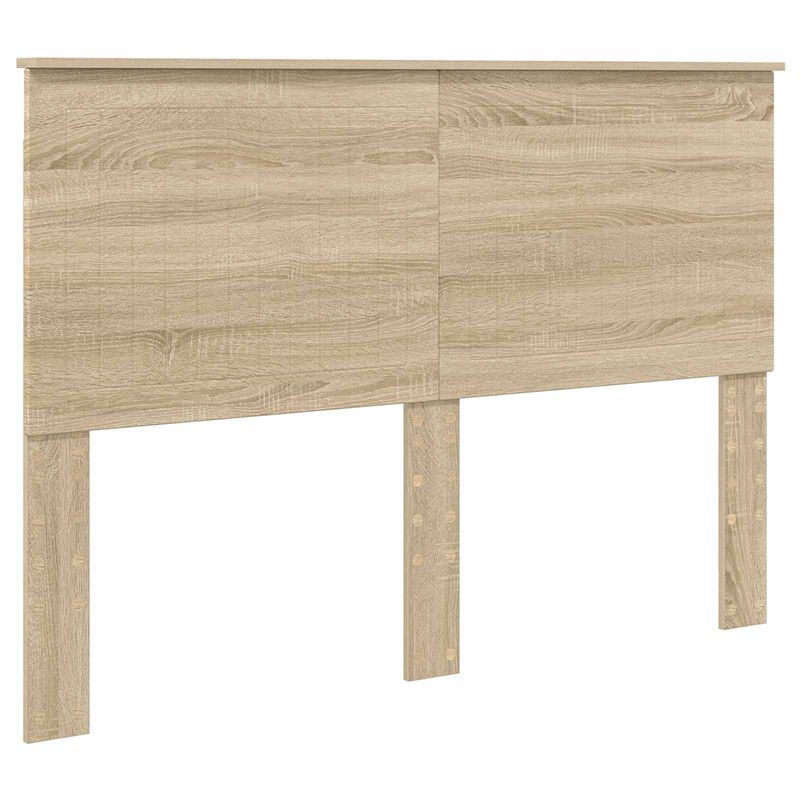 Casa si Gradina - Mobilier - Paturi si accesorii - Paturi - Cadru de pat cu headboard Sonoma 140 x 200 cm Lemn de pin masiv - Infinity.ro