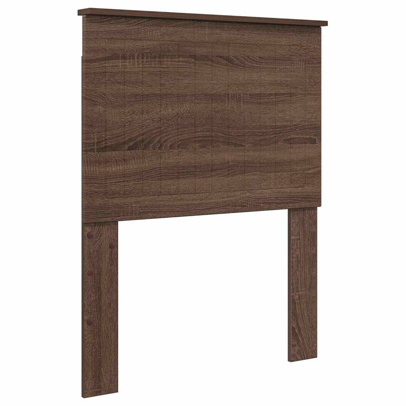 Casa si Gradina - Mobilier - Paturi si accesorii - Paturi - Cadru de pat Stejar inchis 75 x 190 cm Lemn de pin masiv - Infinity.ro