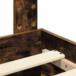 Casa si Gradina - Mobilier - Paturi si accesorii - Paturi - Cadru de pat Stejar fumuriu 180 x 200 cm Lemn compozit - Infinity.ro