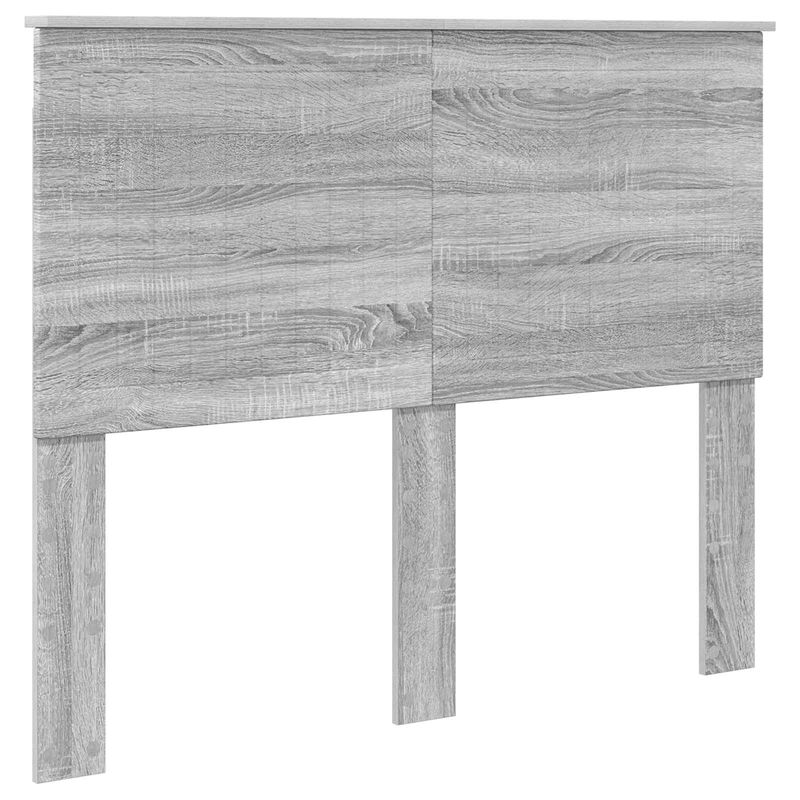 Casa si Gradina - Mobilier - Paturi si accesorii - Paturi - Cadru de pat cu headboard Gri Sonoma 120 x 190 cm Lemn compozit - Infinity.ro