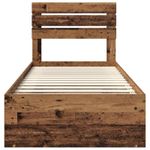 Casa si Gradina - Mobilier - Paturi si accesorii - Paturi - Cadru de pat Lemn vechi 90 x 190 cm Lemn de pin masiv - Infinity.ro