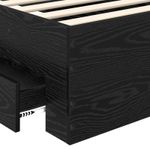 Casa si Gradina - Mobilier - Paturi si accesorii - Paturi - Cadru de pat cu sertar cu headboard cu depozitare Lemn compozit - Infinity.ro