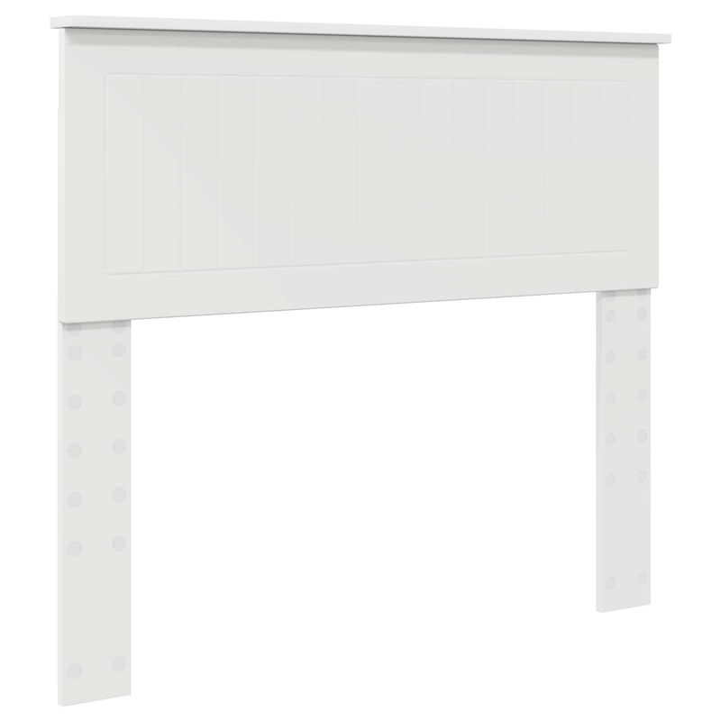 Casa si Gradina - Mobilier - Paturi si accesorii - Paturi - Cadru de pat cu headboard Alb 100 x 200 cm Lemn compozit - Infinity.ro