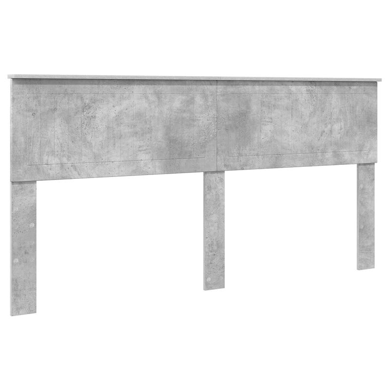 Casa si Gradina - Mobilier - Paturi si accesorii - Paturi - Cadru de pat cu sertar Gri din beton 180 x 200 cm Lemn compozit - Infinity.ro