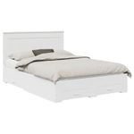 Casa si Gradina - Mobilier - Paturi si accesorii - Paturi - Cadru de pat cu sertar cu headboard cu depozitare Lemn compozit - Infinity.ro