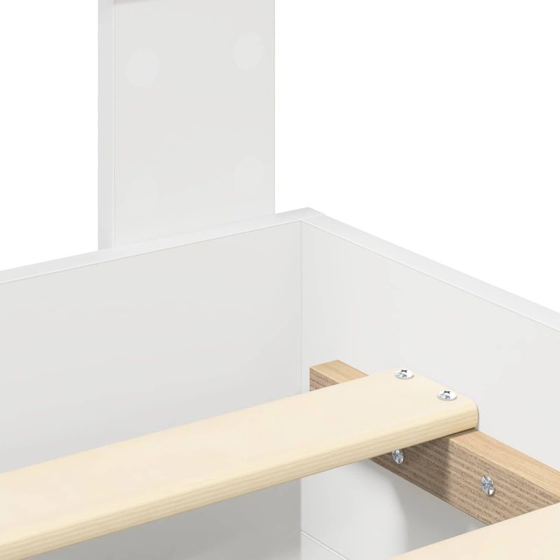 Casa si Gradina - Mobilier - Paturi si accesorii - Paturi - Cadru de pat cu sertar cu headboard cu depozitare Lemn compozit - Infinity.ro