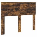 Casa si Gradina - Mobilier - Paturi si accesorii - Paturi - Cadru de pat Stejar fumuriu 135 x 190 cm Lemn de pin masiv - Infinity.ro