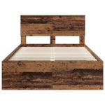 Casa si Gradina - Mobilier - Paturi si accesorii - Paturi - Cadru de pat Lemn vechi 120 x 200 cm Lemn de pin masiv - Infinity.ro