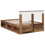 Casa si Gradina - Mobilier - Paturi si accesorii - Paturi - Cadru de pat Lemn vechi 120 x 200 cm Lemn de pin masiv - Infinity.ro