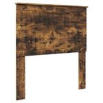 Casa si Gradina - Mobilier - Paturi si accesorii - Paturi - Cadru de pat Stejar fumuriu 90 x 190 cm Lemn de pin masiv - Infinity.ro