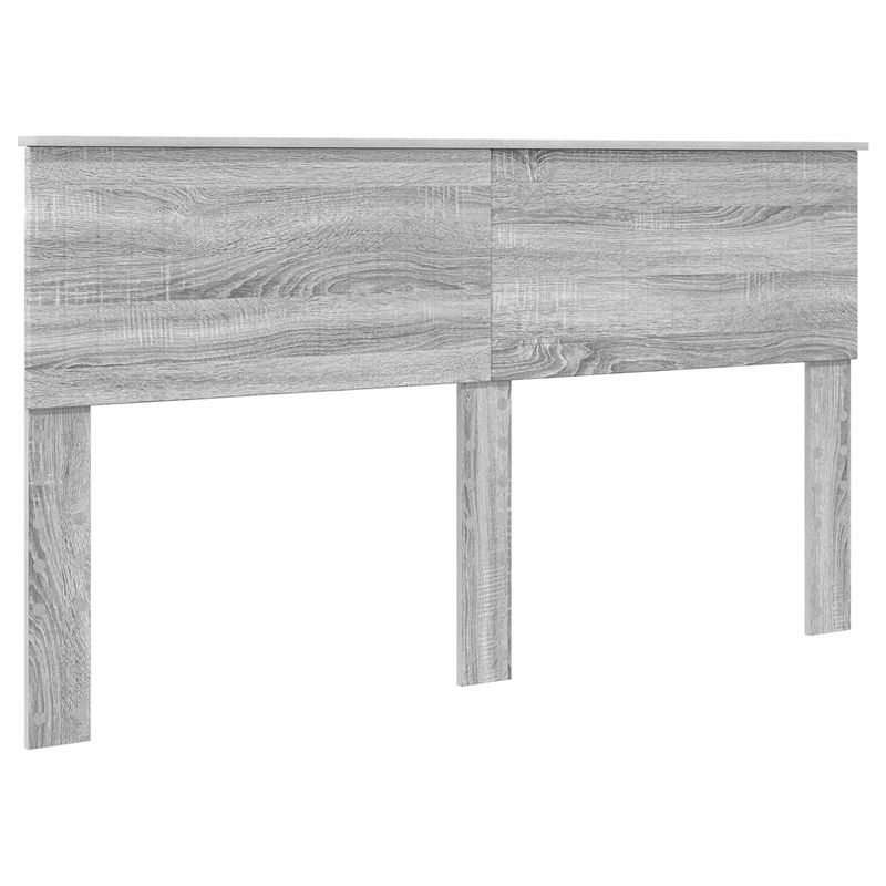 Casa si Gradina - Mobilier - Paturi si accesorii - Paturi - Cadru de pat cu headboard Gri Sonoma 160 x 200 cm Lemn compozit - Infinity.ro
