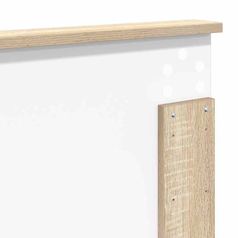 Casa si Gradina - Mobilier - Paturi si accesorii - Paturi - Pat cu storage Stejar Sonoma 180 x 200 cm Lemn compozit - Infinity.ro