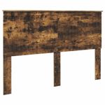 Casa si Gradina - Mobilier - Paturi si accesorii - Paturi - Cadru de pat Stejar fumuriu 150 x 200 cm Lemn compozit - Infinity.ro