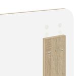 Casa si Gradina - Mobilier - Paturi si accesorii - Paturi - Cadru de pat cu headboard Sonoma 140 x 200 cm Lemn de pin masiv - Infinity.ro