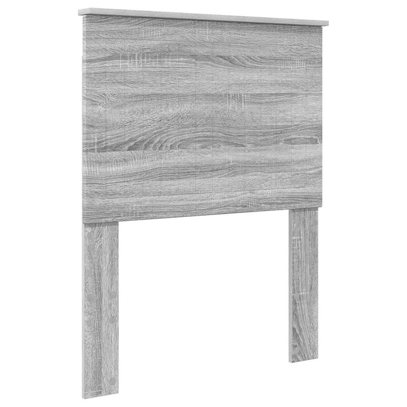 Casa si Gradina - Mobilier - Paturi si accesorii - Paturi - Pat cu storage cu sertar Gri Sonoma 75 x 190 cm Lemn compozit - Infinity.ro